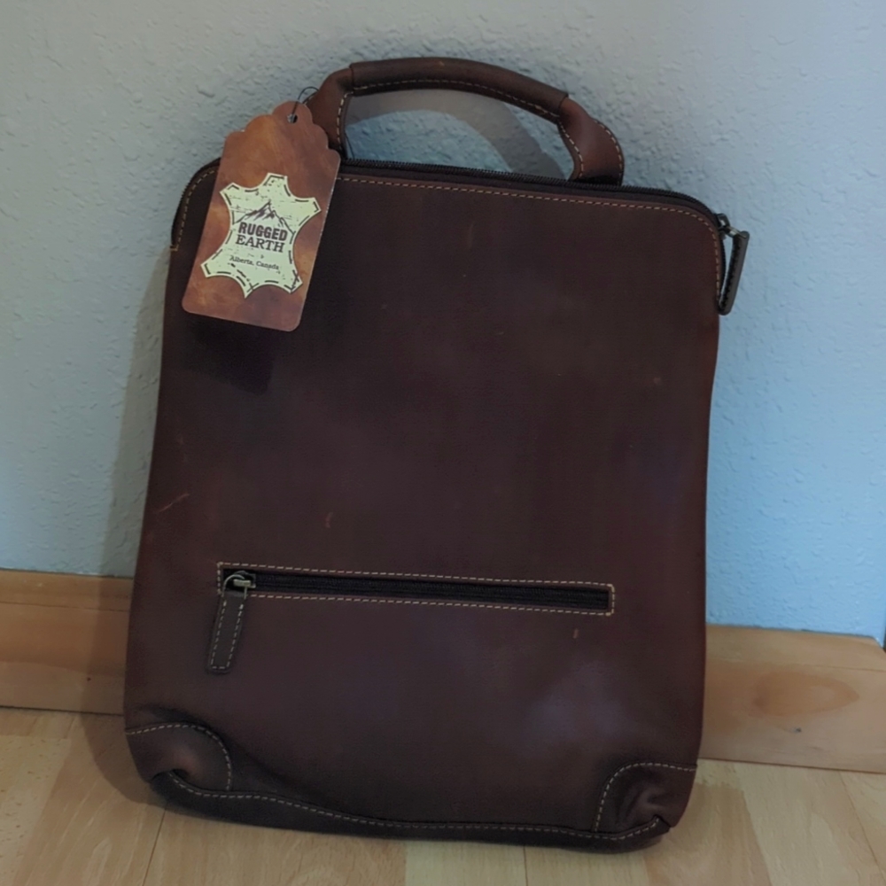 Rugged Earth leather purse